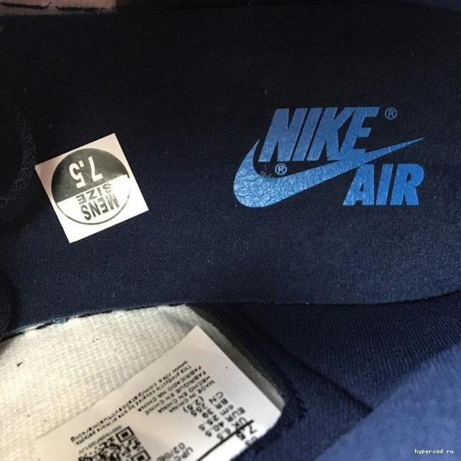 Jordan High 1 555088-140 Air Obsidian Retro OG 0911